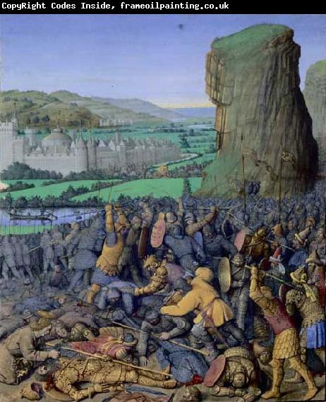 Jean Fouquet The Battle of Gilboa, by Jean Fouquet